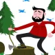 قصه جذاب و شنیدنی قمری و هیزم شکن فقیر