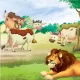 قصه جذاب و شنیدنی سه گاو