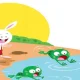 قصه جذاب و شنیدنی بچه خرگوش شجاع