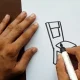 آموزش نقاشی صندلی ساده