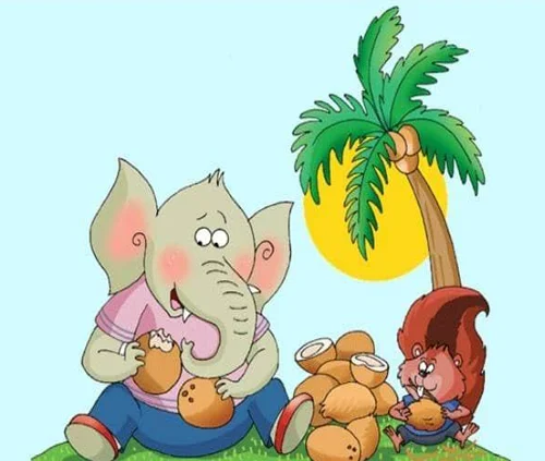 قصه جذاب و شنیدنی فیل کوچولوی کم طاقت