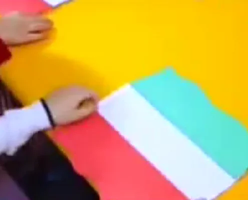 کاردستی پرچم ساده