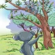 قصه جذاب و شنیدنی فکر کوالا برای نجات از دست گرگ