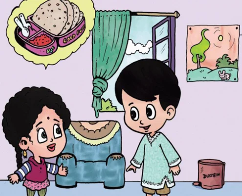 قصه جذاب و شنیدنی آرمان آشپزی میکند