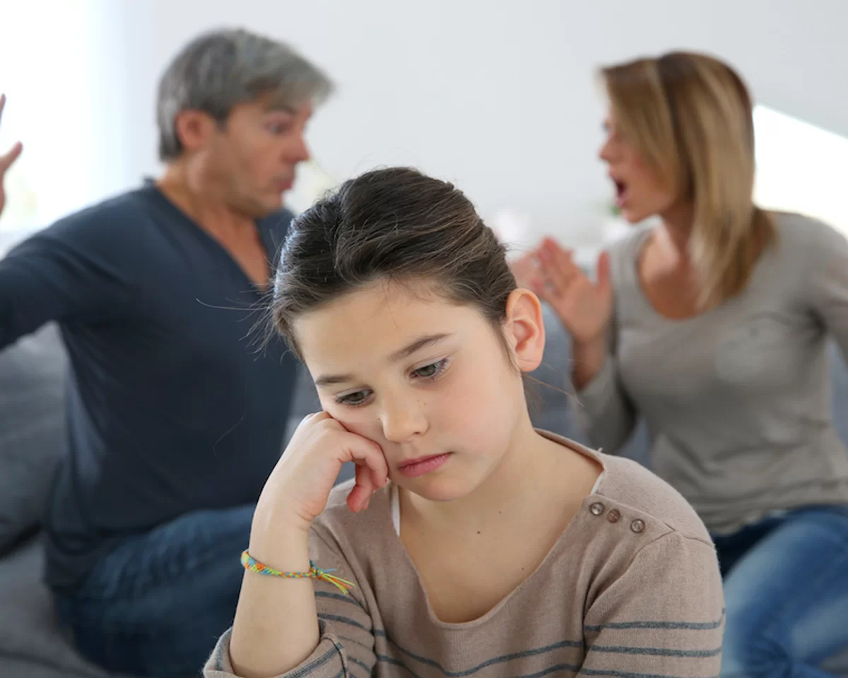 ترس بچه ها از دعوای والدین