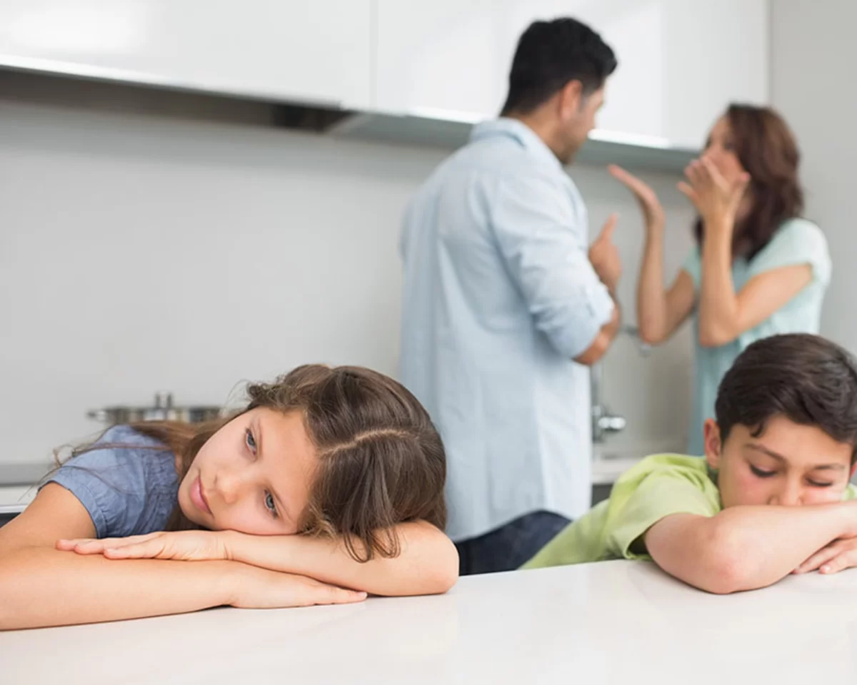 ترس کودک از دعوای والدین