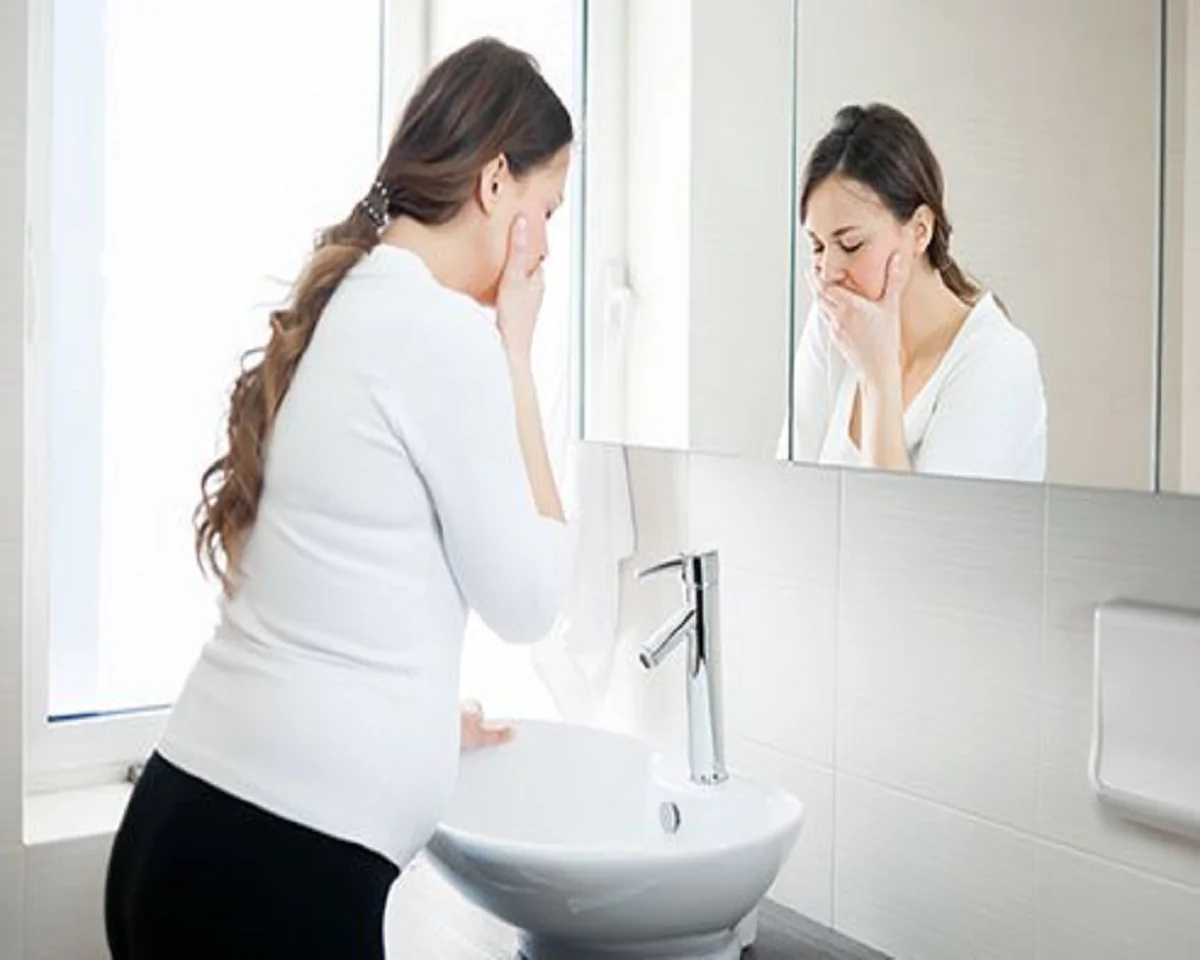 حالت تهوع در علائم بارداری